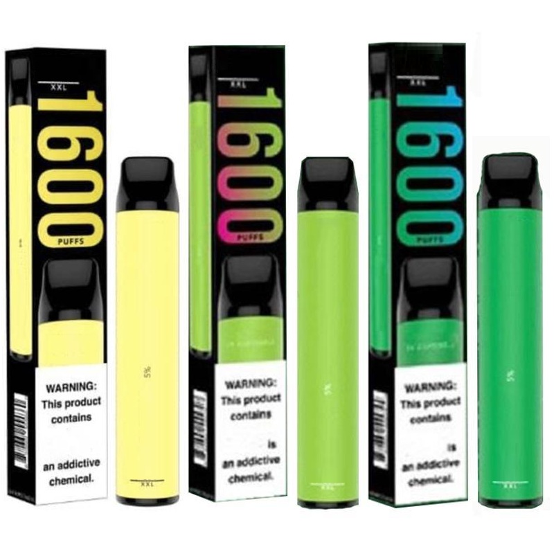 

Puff Kit Vape Disposable XXL Puffs Pods 1600 6.5ml Pen 1000mAh Cartridges Device Colors Prefilled VS Bar Plus Flow Max Battery 18 Bang Pwut