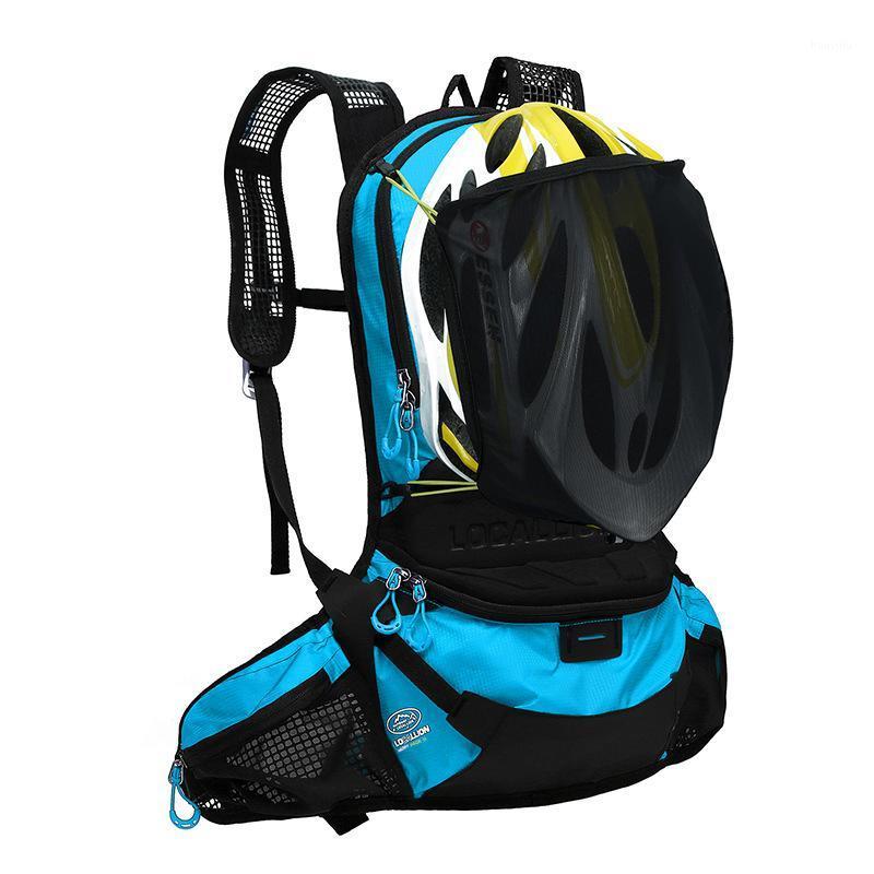 

Polyester Men Women Outdoor Sport Cycling Backpack Mochila Rucksack Bicycle Bike Bag Travel Running Trekking Hiking Camping Bag1, Black