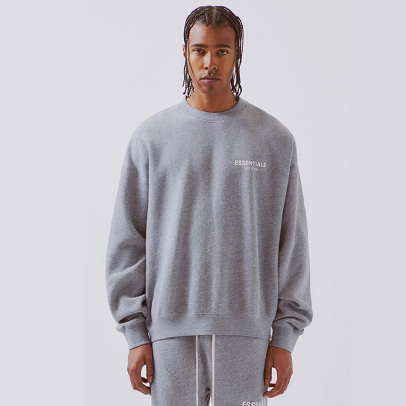 

20FW Fashion Fear Of God Essentials 6th Front Little Logo Collaboration Hoodie Skateboard Fog Hoody Men Women Sweatshirt, White