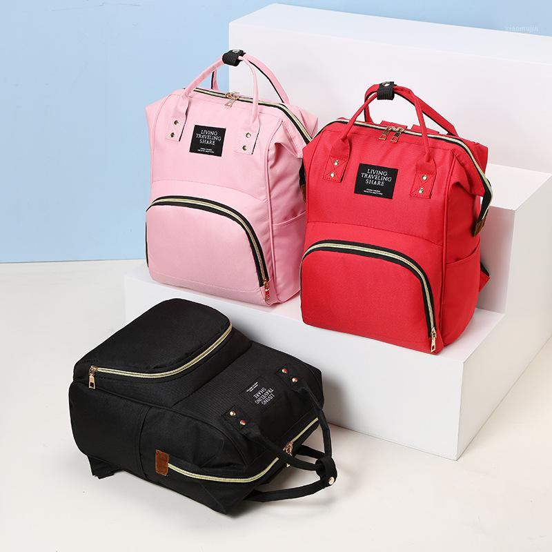 

Nursing Backpack Fashion Travel Backpack Baby Care Bag For Mommy Diaper Bag Large Capacity Maternity Baby Nappy Bottle Bags1