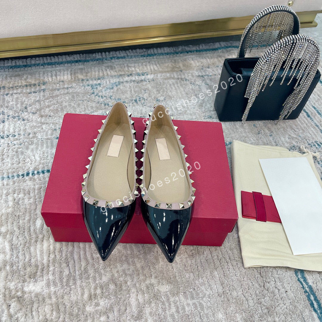 

2022 Designer Roman Stud Slide Sandal Women High Heels Nappa Rivet Flat Slippers Ladies Wedding Summer Shoes Big, 04