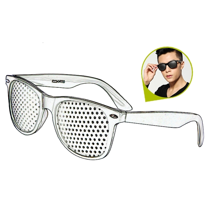 

New 1pc Anti-myopia Pin hole Glasses Sunglasses Eye Exercise Eyesight Improve Natural Healing Vision Care Eyeglass2021