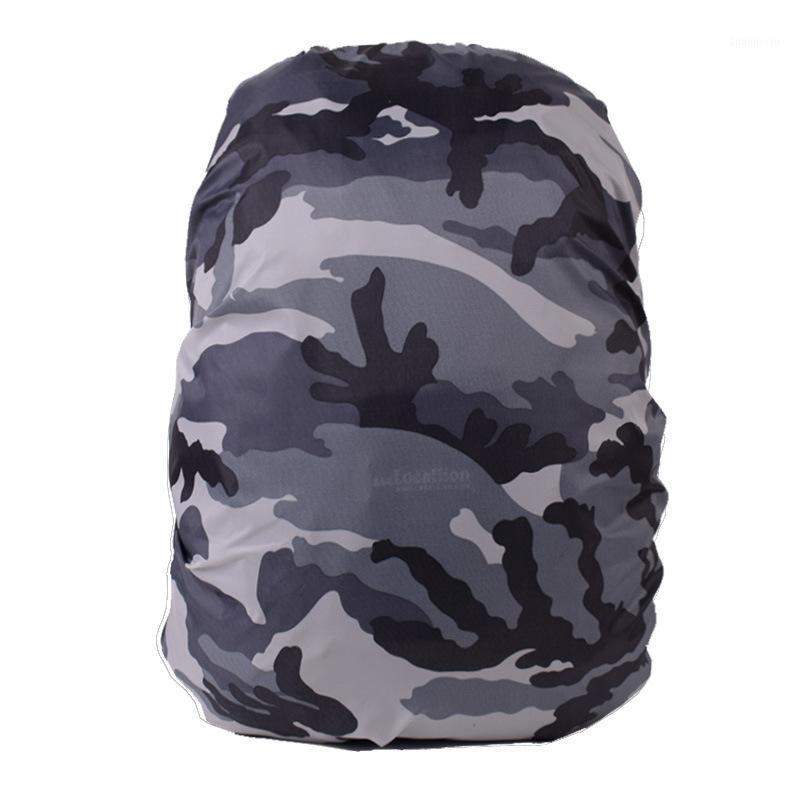 

80L Outdoor Waterproof Backpack Cover Pack Rucksack Rain Cover For Camping Trekking Hiking Traveling1, Leaf camo