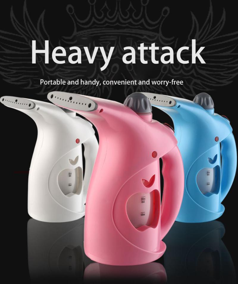 

Iron Steam New with Eu Plug Electric Garment Steamer Brush for Ironing Clothes Portable Multifunction Pots Facial Travel Home