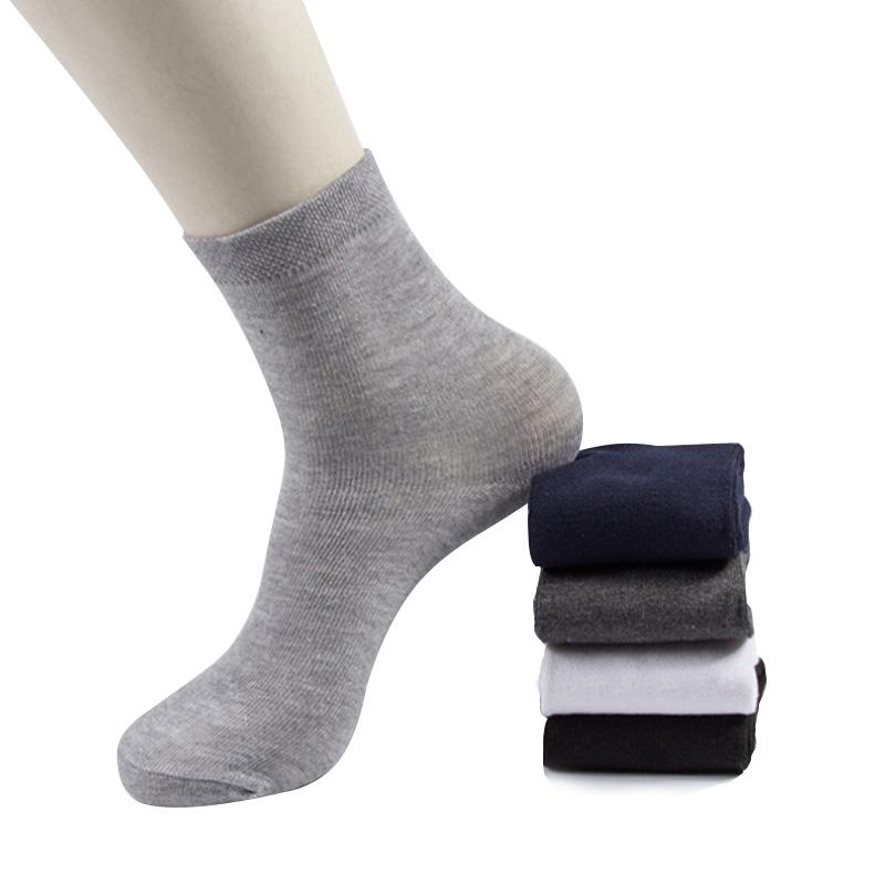 

LEOSOXS 2020 Men's Cotton Socks New styles 10 Pairs / Lot Black Business Men Socks Breathable Autumn Winter for Male