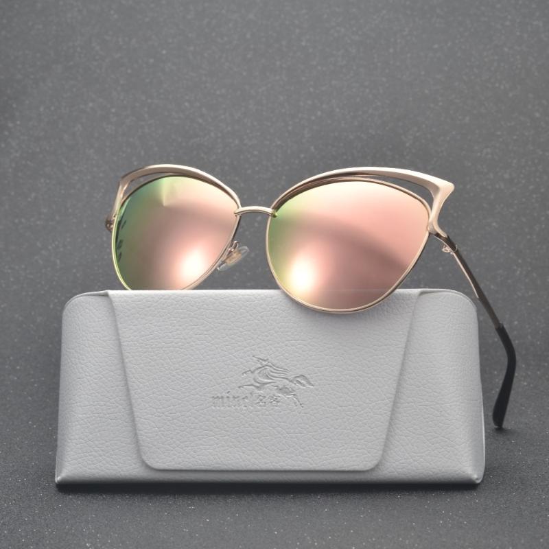 

Ladies Cat Sunglasses Women Sun glasses Alloy Frame UV400 Protection Brand Designer Retro Cat Glasses FML