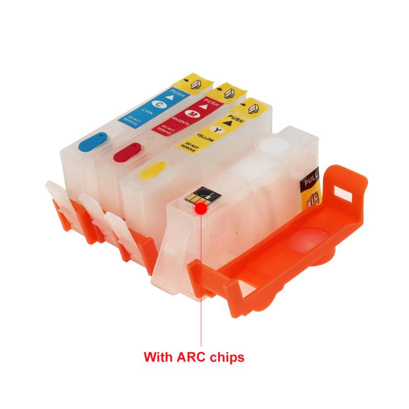 

903 Refillable Ink Cartridge Replacement For 903 904 902 OfficeJet Pro 6960 6961 6964 6970 6950 Printer with ARC chips