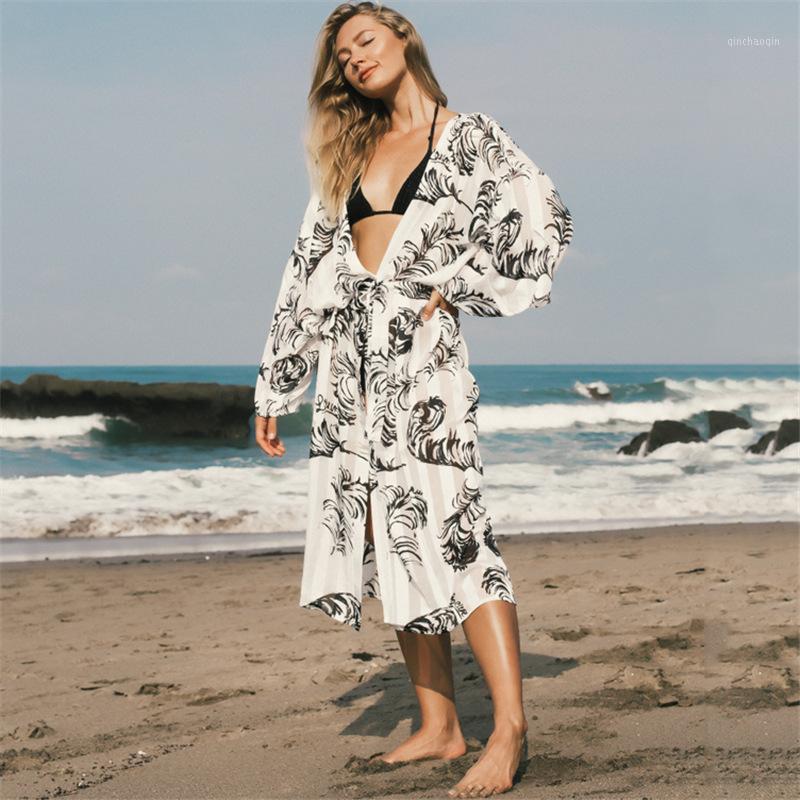 

Swim Cover Up Sun Kaftan Praia Pareo Plus Size Plage Tunique Output Capes Outwear Beach Dresses Bikini Sarong Tunic Swimsuit For1