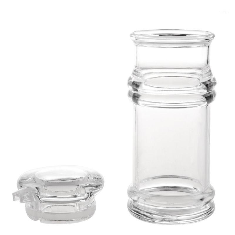 

1pc Transparent Olive Oil Jar Pot Kitchen Sauce Dispenser Bottles Restaurants Coffe Shop Vinegar Bottle1