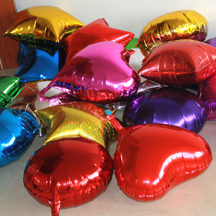 

Heart shaped aluminum balloon wedding arrangement love shaped foil balloon Christmas New Year's decoration