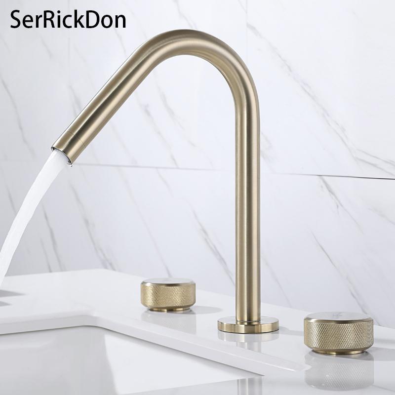 

Bathroom Faucet Black Single Handle Hot Cold Switch Water Mixer Taps Wash Basin Bathroom Basin Faucet Bathrom 3PCS1