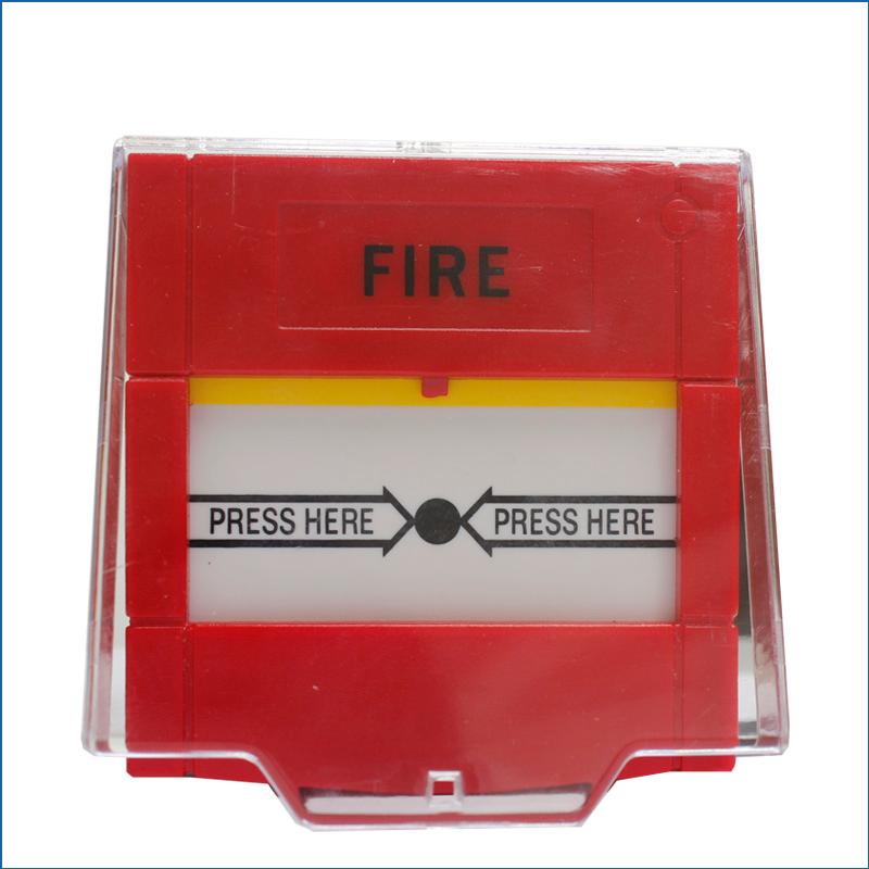 

2pcs/Lot Emergency Switch Fire Alarm button Conventional Manual Call Point Easy to press in emergency condition Reset by key