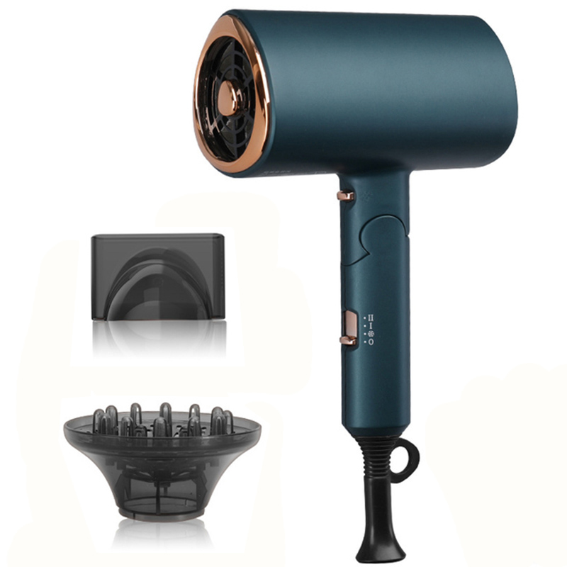 

Professional Hair Dryer Negative Ion Hair Care Hot And Cold Strong Wind Foldable Portable Hair Dryer 1200-1800W