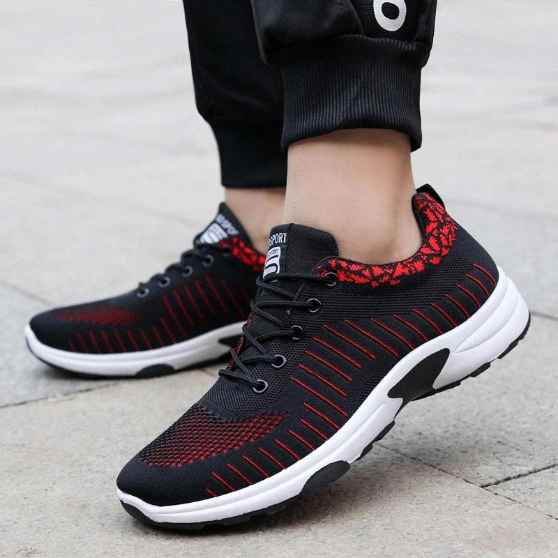 

Brand Mesh Men's Sneakers Breathable Light Shoes Men Tenis Masculino Non-Slip Comfortable Shoes Men Casual Zapatillas Hombre #yq89