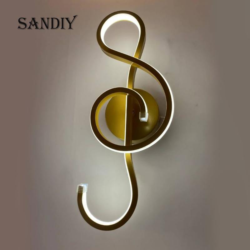 

Bedroom Bedside Led Wall Lamp Creative Personality Modern Minimalist Living Room Background Light Nordic Aisle Corridor Lamps
