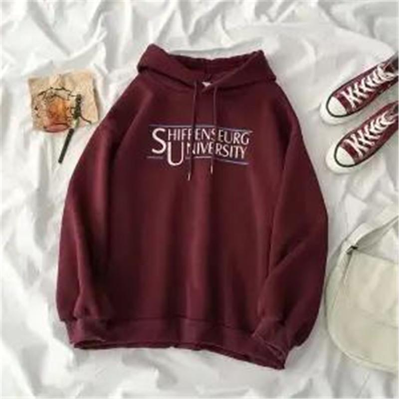 

Autumn Hoodie Streetwear Spring Loose Hoody Female Japan Letter Print Suit Hip Hop Coats High Street Winter Women Hoodies Girl