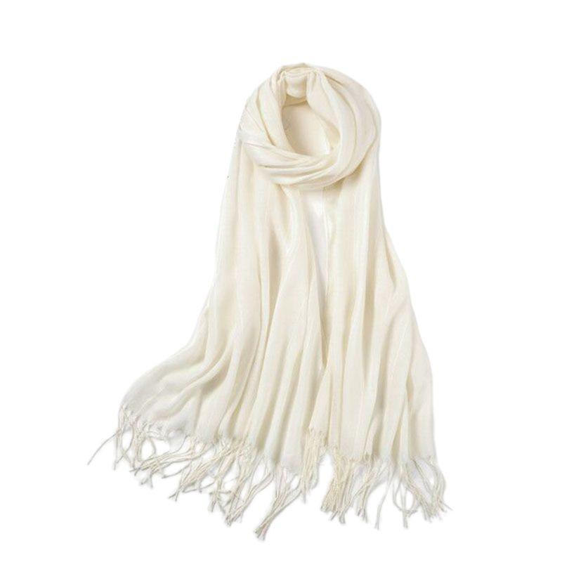 

Womens Cotton Linen Malaysia Headscarf Stripes Solid Color Long Shawl Fringed Tassels Snood Muslim Hijab Islamic Head Wrap