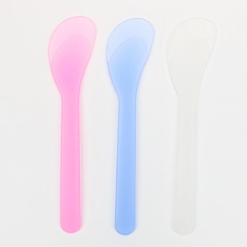 

13.5CM DIY face Mask Face Cream Mixing Spatulas Spoon Stick Plastic Cosmetic Spatula Makeup Spoons