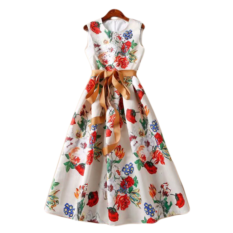 

Xf Increased Flower Print From 2021 Summer Women the Party Holiday Beach Around Crooked Neck No Mangoes + Strap of H26g, Multiple