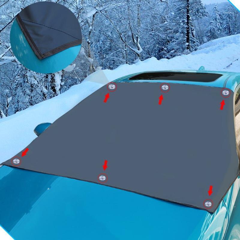 

Automobile Magnetic Sunshade Cover Car Windshield Snow Sun Shade Waterproof Protection Cover Car Windshield1