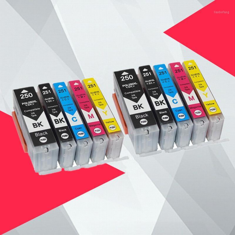 

10Pack PGI-250 pgi250 250XL pgi 250 251 ink cartridge For Canon pgi250xl cli251xl MX922 IX6820 MG5420 MG5422 MG5520 printer1