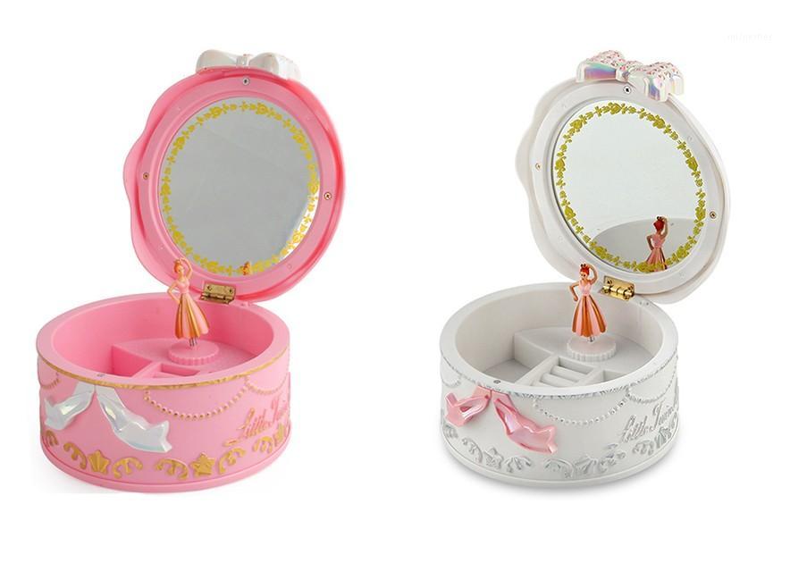 

Girls Musical Jewelry Boxes Ballerina Rotating Music Box Gramophone Toys for Children Kids Birthday Gifts Decorative Objects1