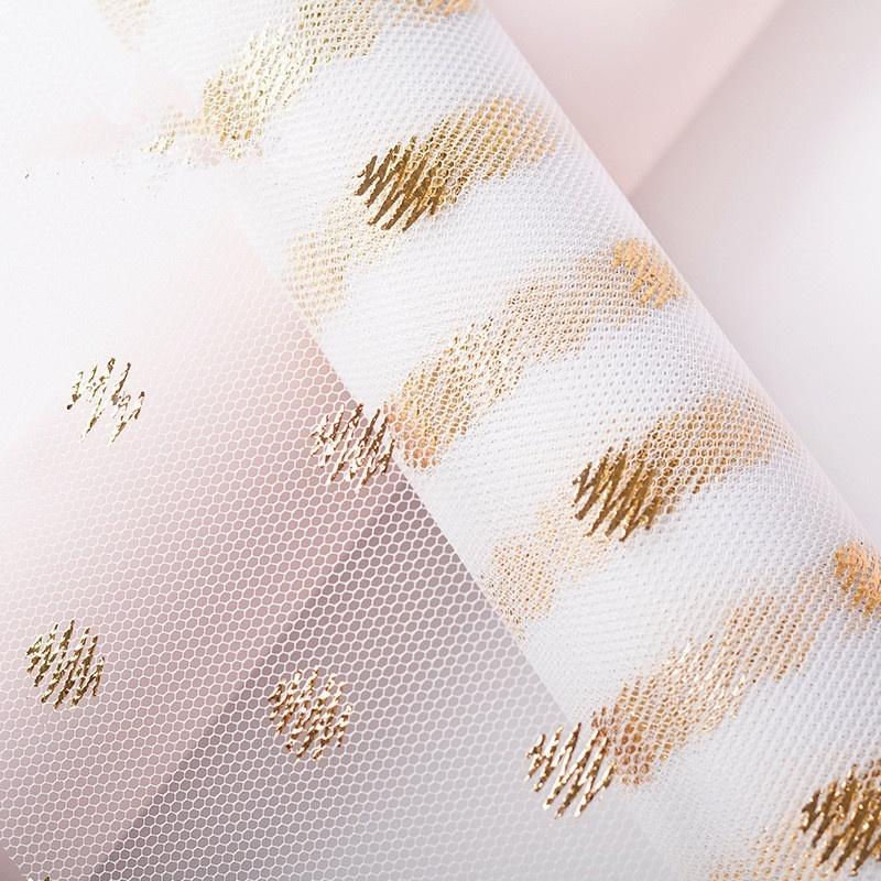 

50cmx5y Yarn Roll Wedding Decoration Table Runner Flower Wrapping Birthday Wedding Party Supply