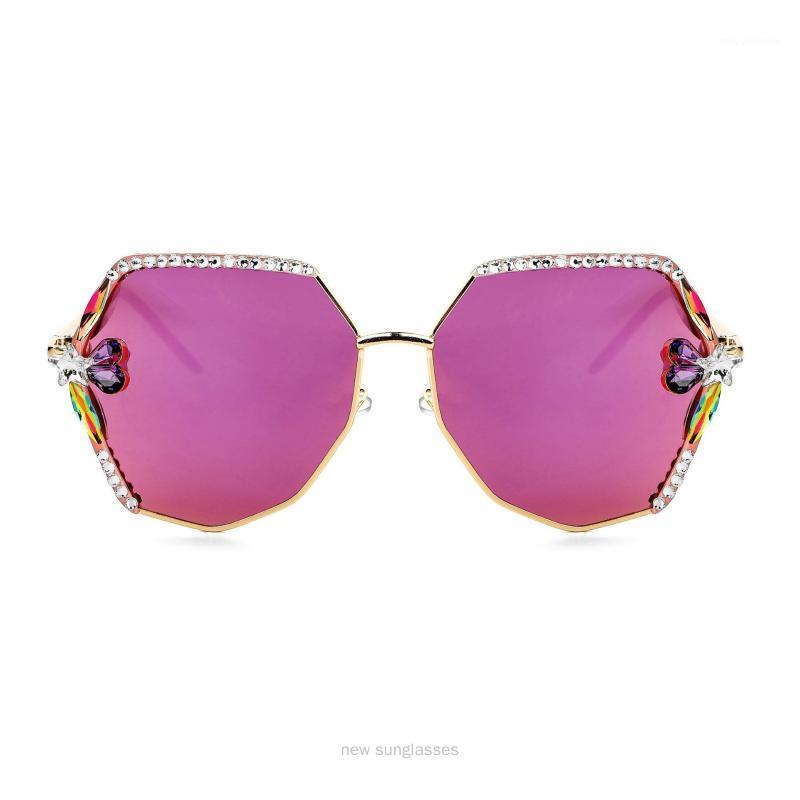 

MINCL 2020 New Sunglasses Women Luxury Diamond Square Sunglasses Female Vintage Retro Small Shades for Women UV400 NX1