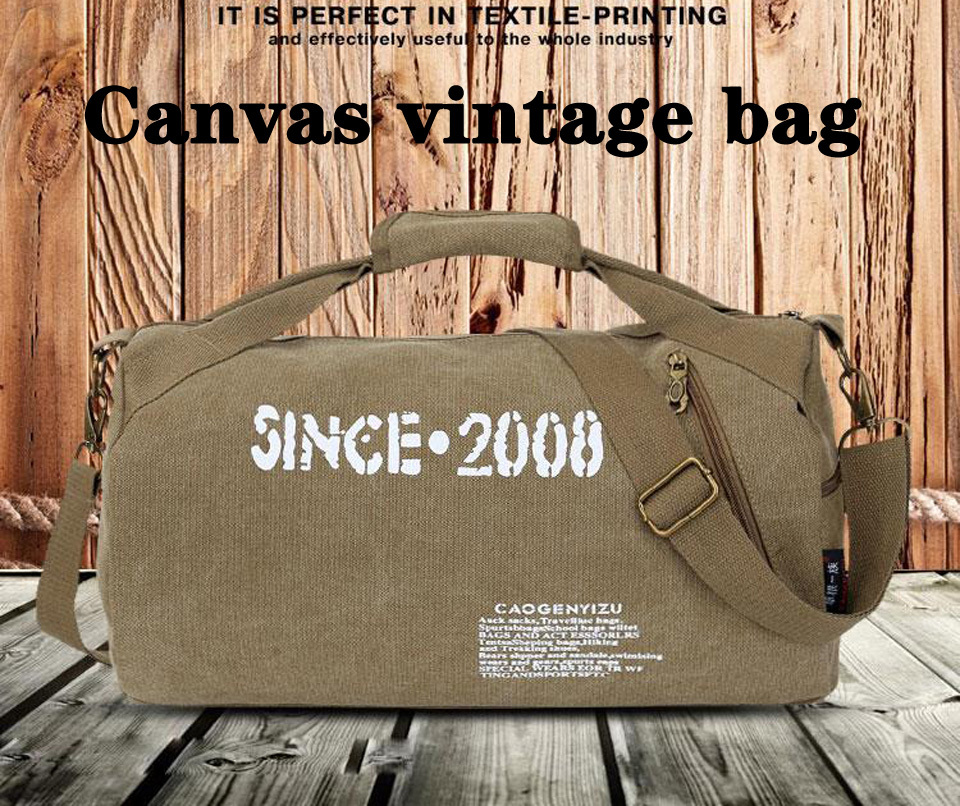 Compra Retro Bolso De Lona Para Hombre Bolsa De Deporte Entrenamiento De  Entrenamiento Bolsa De Gimnasio Bolsas De Fitness Bolsas De Viaje Al Aire  Libre Bolsa De Viajes Masculina Femenina De Yoga