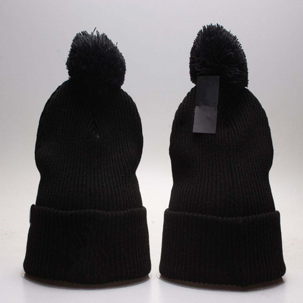 

High quality Beanies Knitted Hats Sports Teams Baseball Football Basketball Beanie Caps Women& Men Pom Fashion Winter Top headwear