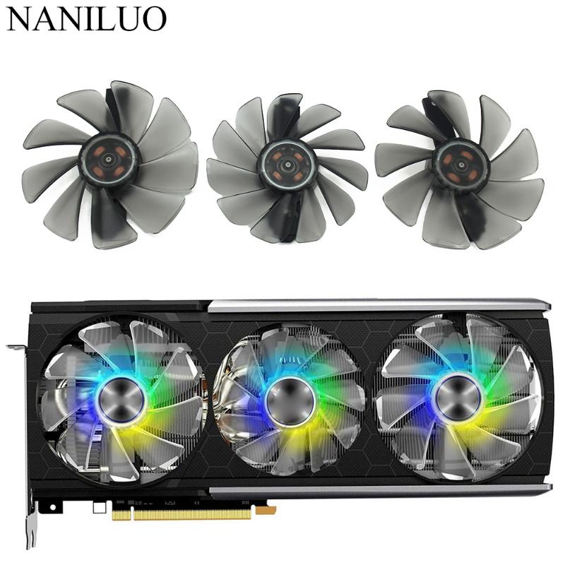 

FD10015M12D FDC10H12D9-C RX5700 ARGB Cooler Fan for Sapphire RX 5700 XT 8GB NITRO+ Special Edition Video Card Cooling Fan