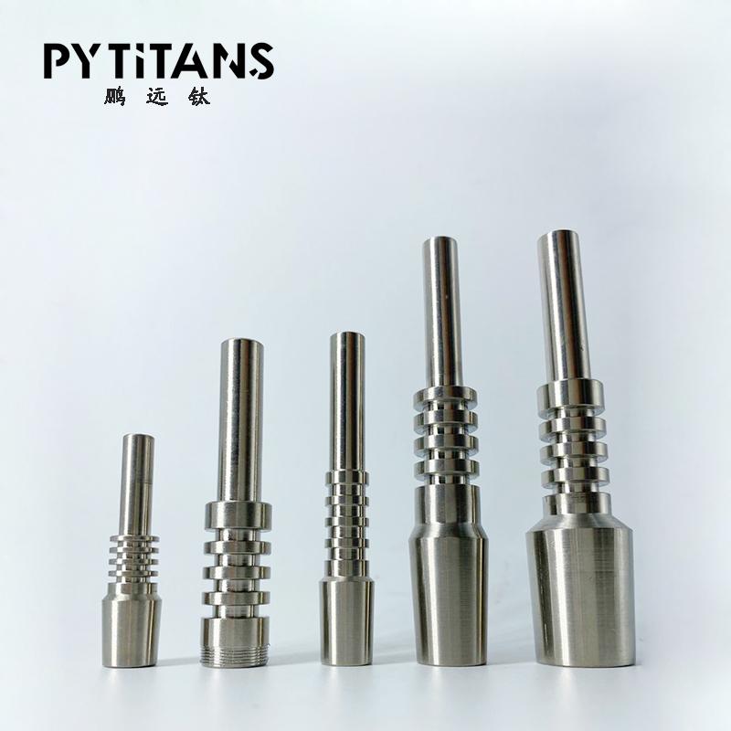 

GR2 domeless titanium nail quartz tip ceramic 10/14/18mm fit joint silicone pipe glass bowl