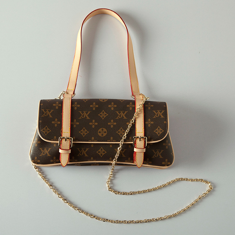 

Luxury Women's Bag High Quality Underarm Bags New European and American Fashion Single Shoulder Messenger Bag Designer Portable Long Handbag, Multi