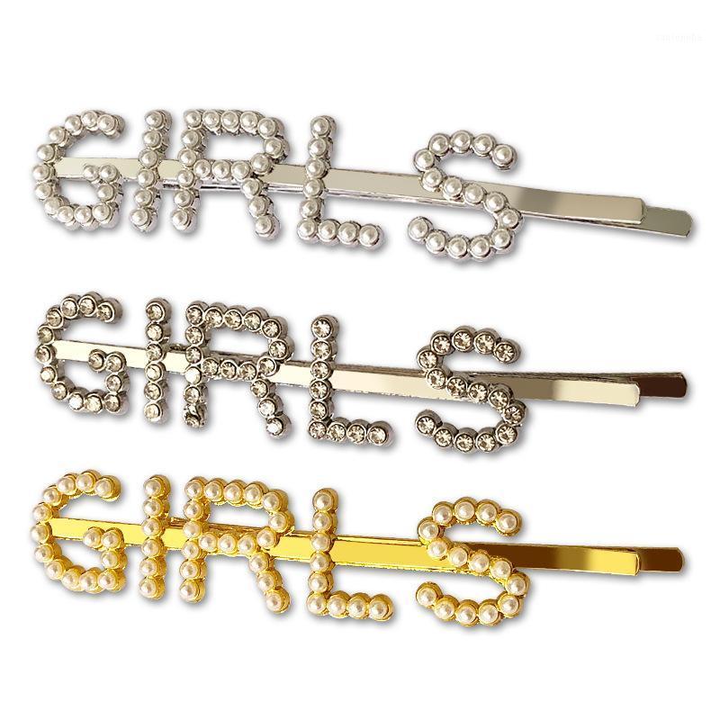 

Hair Clips & Barrettes 2022 Capital Letter GIRLS Hairpin Accessories Sweet Fashion Clip Side For