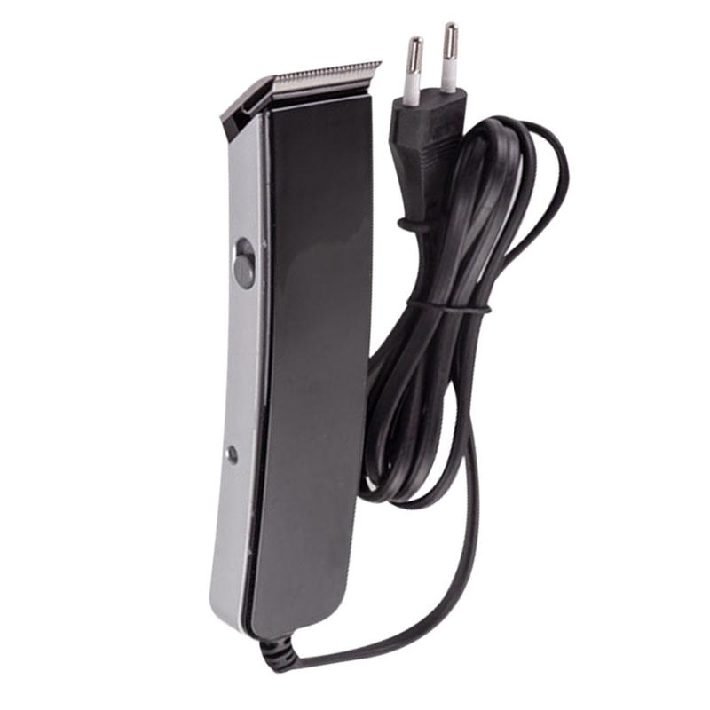 

Hair Clipper Plug-In Electric Push-Clipper Hairdresser Household Mini Hairdresser Shaver Beard Cutting Machin EU Plug(Black