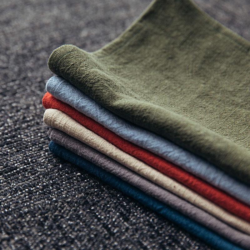 

The latest 40 * 29cm Japanese style linen napkin cotton linen napkin towel kitchen rag placemat suitable for wedding