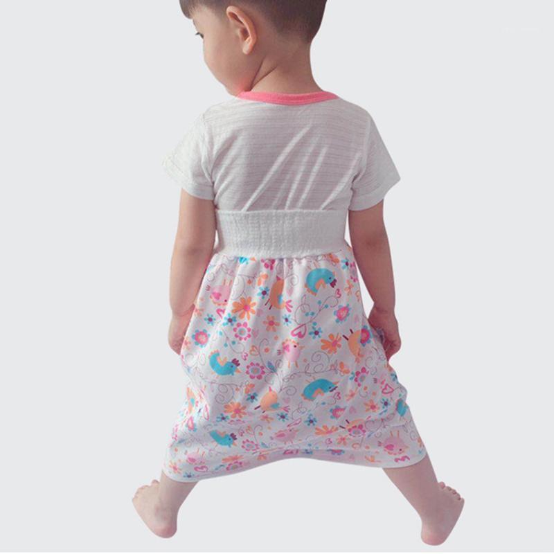 

Cartoon Printed Childrens Diaper Skirt Shorts 2 In 1 Waterproof Absorbent Shorts For Baby Toddler Training Nappy Changing1, H05