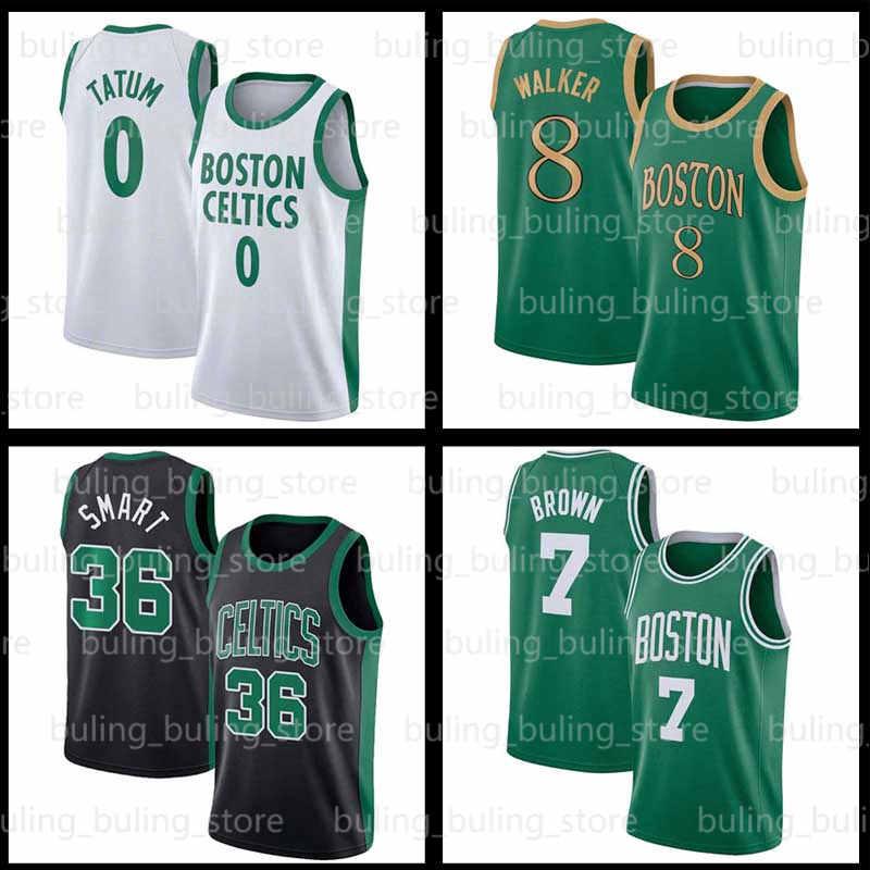 

Jayson Tatum Jersey 33 0 Larry Bird Bostons Celtices Jaylen Brown Basketball Jerseys City 36 7 Marcus Smart Retro Mens Green Black White Mesh 2021 2022