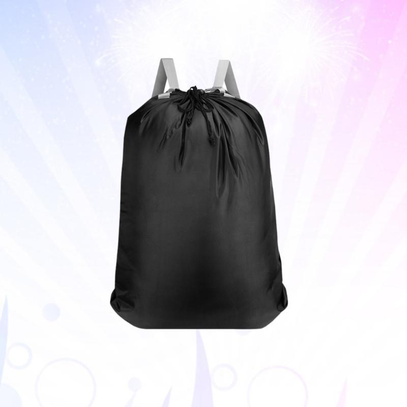 

1pc Laundry Bag Adjustable Large Capacity Luggage Backpack for Hotel1