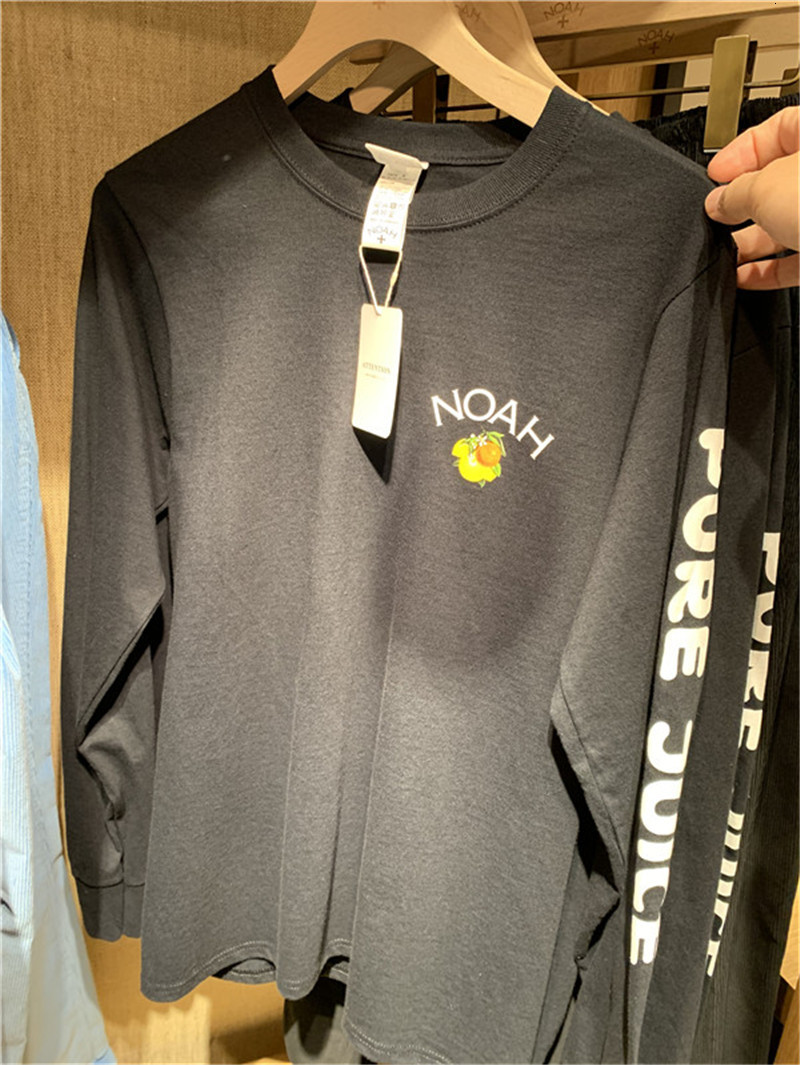 

2021 New Fashion Casual Fruit Printing Top Tees Men Women Summer Cotton Classic Noah Yellow Blue Black t Shirt Prkt