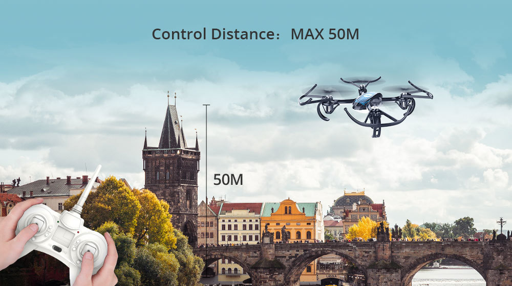2020 Holy Stone HS170 Predator Mini RC Drone Helicopter 2.4Ghz 6 Axis