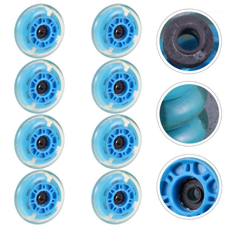 

8pcs Convenient Durable Luminous Ices Wheel Roller Wheels for Home Store Shop1, Random color