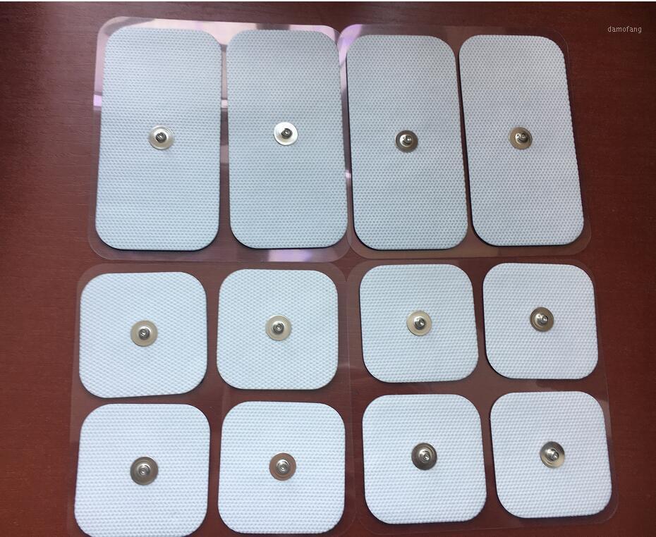 

12pcs SELF-ADHESIVE DUAL SNAP ELECTRODES FOR COMPE Compex Muscle Stimulators1