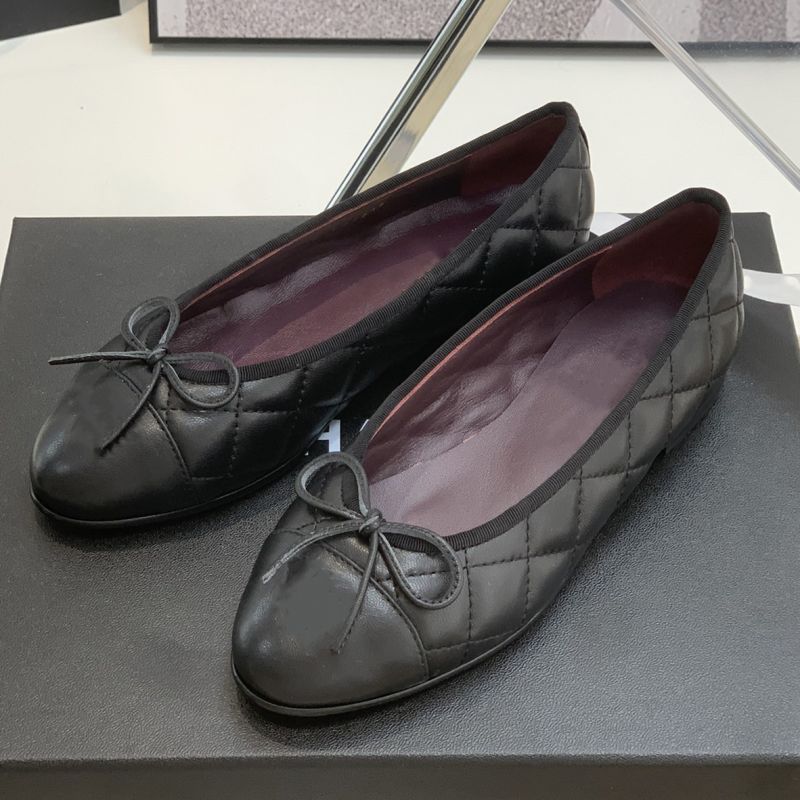 

Designer woman ballet shoes Tether bow embellishment simple Luxury Casual flat loafers Muller shoe, moccasins, Style1