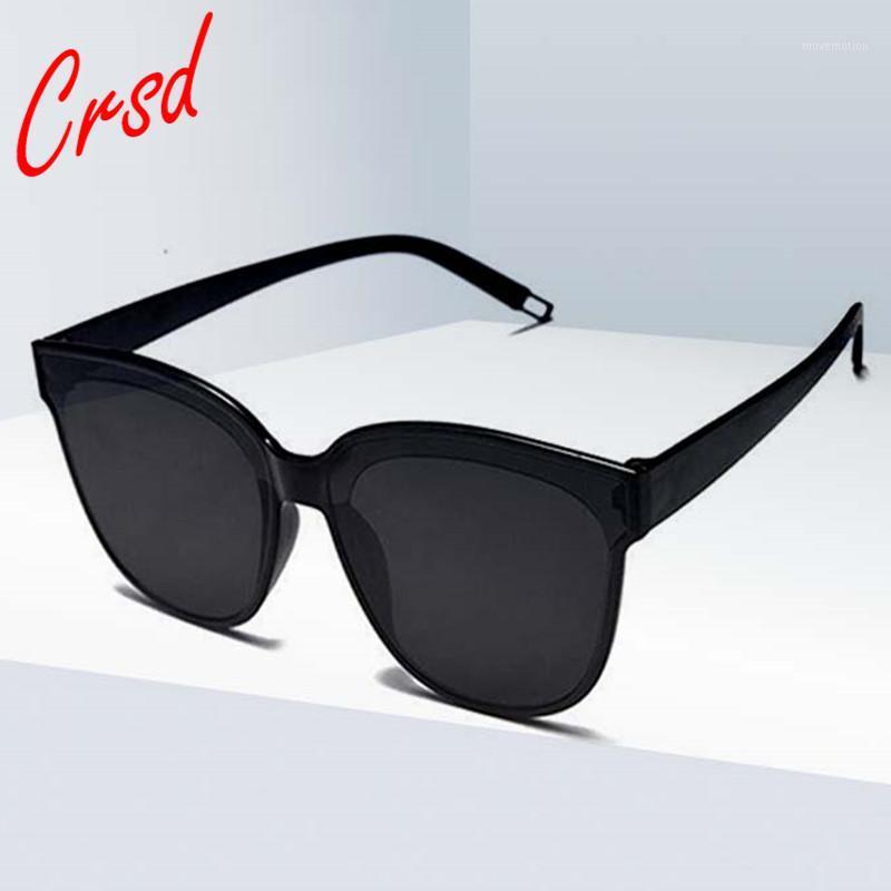 

CRSD 2020 Plastic Rimless Designer Cat Eye Sun Glasses Classic Oval Sunglasses Women Vintage Candy Color Eyewear1