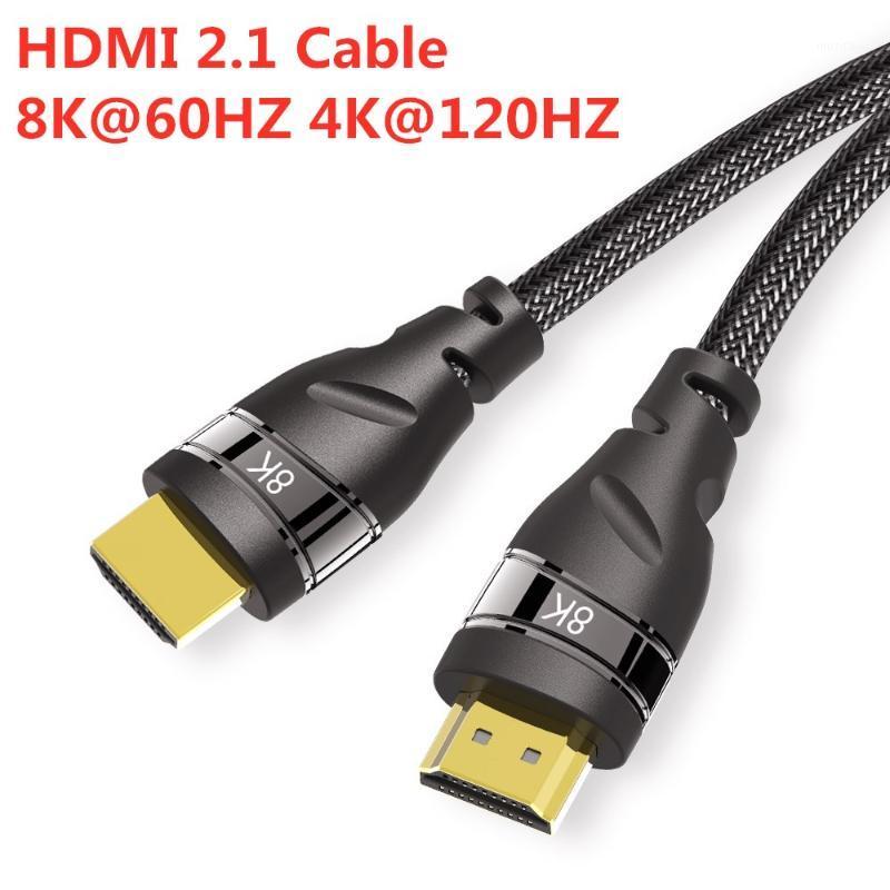 

2.1 Cable Copper 30AWG 4K @120HZ 2.1 High Speed 8K @60 HZ UHD HDR 48Gbps cable Converter for PS4 HDTVs Projectors1