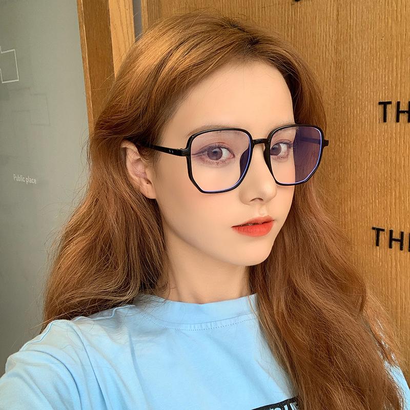 

2021 Blue Light Protection Glasses Men Bluelight Radiation Women Computer Protection Gaming Square Decorative Glasses Anti-blue