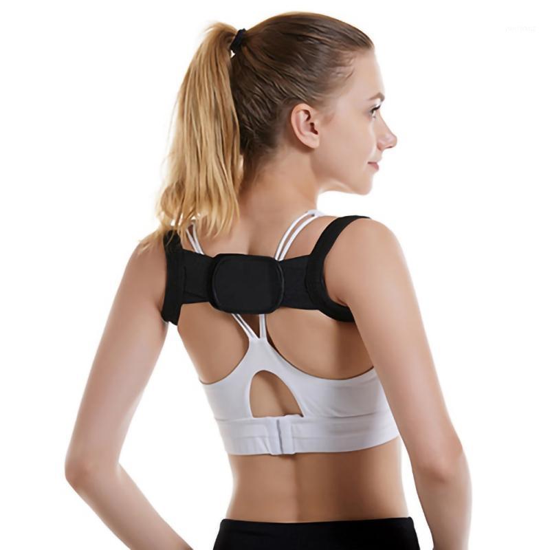 

Men Women Spine Posture Corrector Posture Correction Band Humpback Back Pain Relief Corrector Brace Protection Back Shoulder W11, White