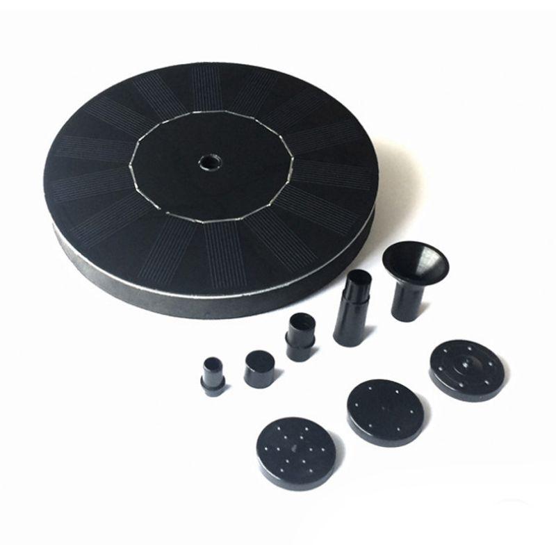 

Solar Birdbath Fountain,Solar Powered Birdbath Fountain Pump for Garden and Patio CNIM Hot, Black