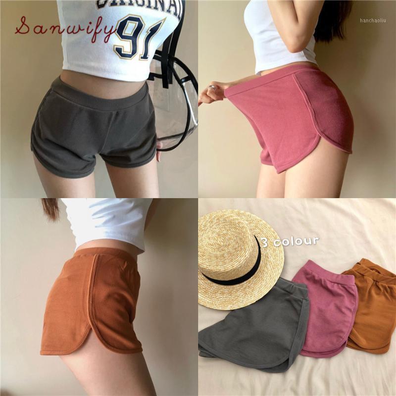 

2020 Anti-light Safety Pants Fitness Sports Pants All-match Yoga Waist Shorts Leggings Women Wear Outside1, Orange